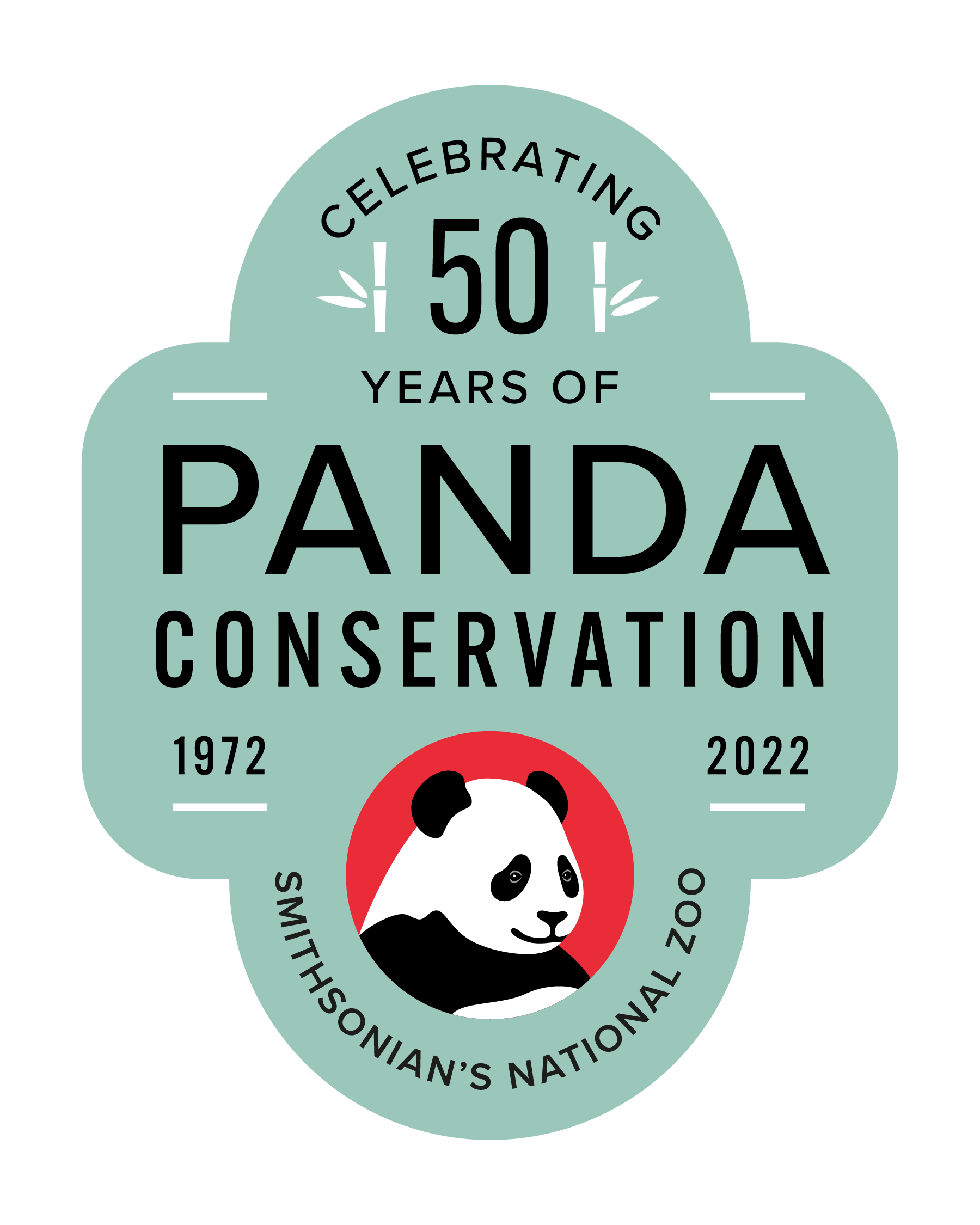 National Zoo Washington DC Souvenir Smithsonian Patch Panda 