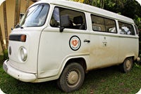van that the team used