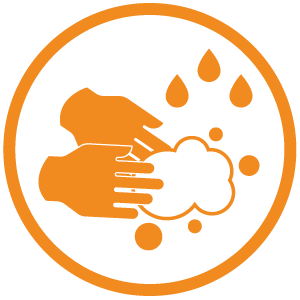 icon of hand washing