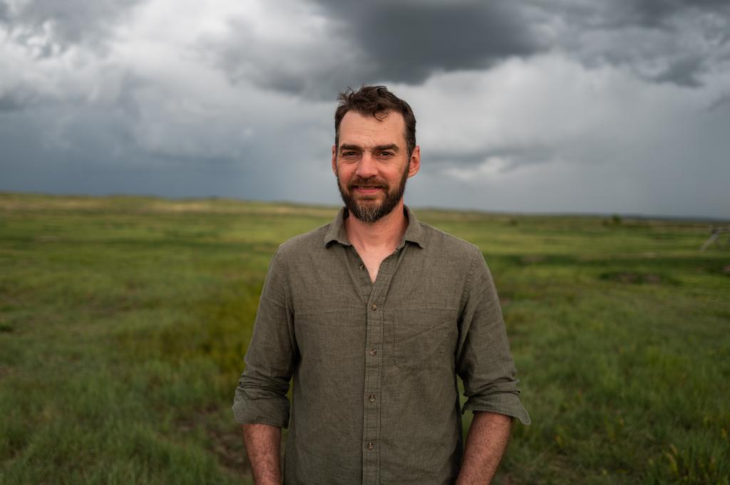 Jesse Boulerice, Research Ecologist for SNZCBI's Great Plains Science Program