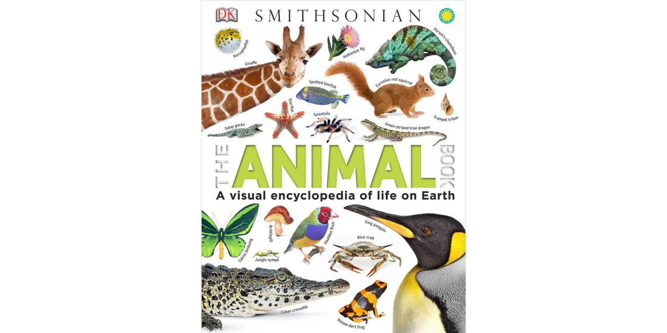 The front cover of Smithsonian's "The Animal Book: A Visual Encyclopedia of Life on Earth"