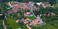 aerial view of SCBI campus