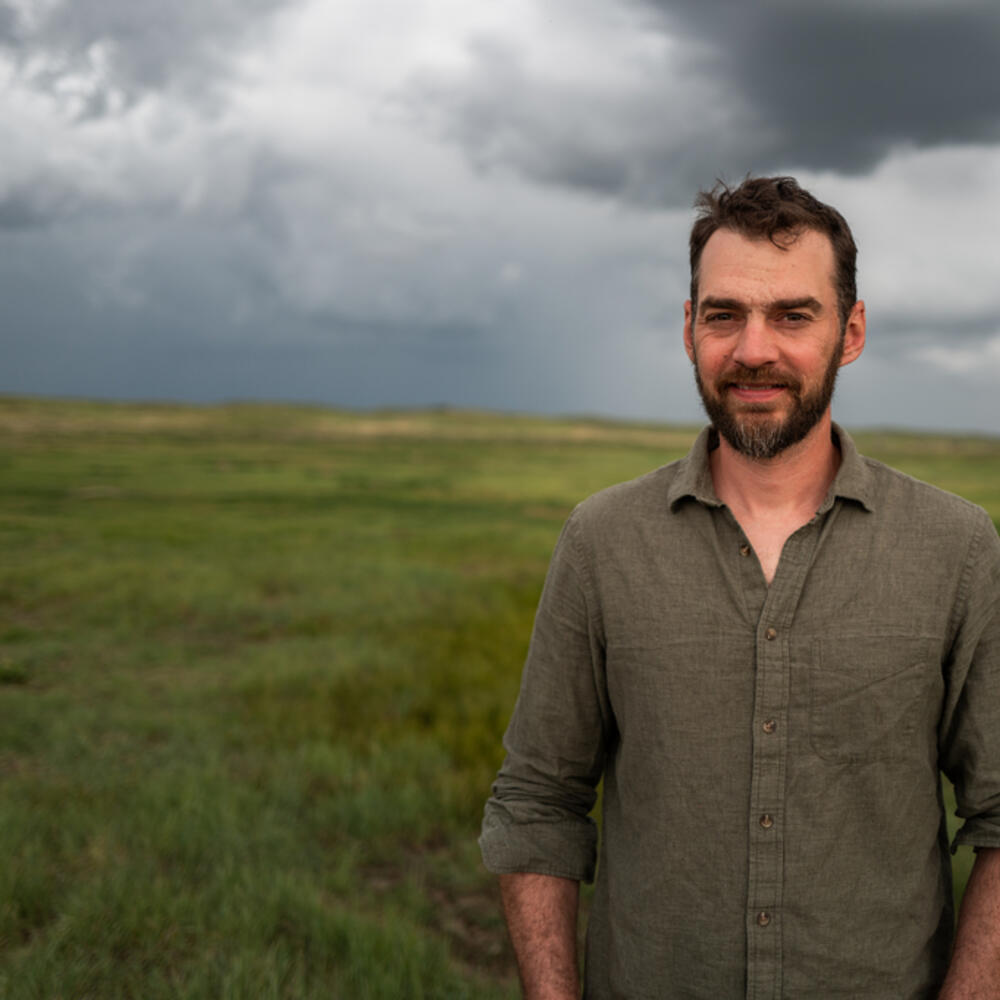 Jesse Boulerice, Research Ecologist for SNZCBI's Great Plains Science Program