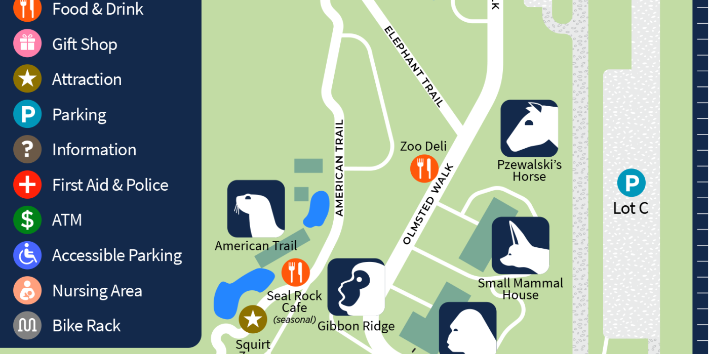 Zoo Map And Guides | Smithsonian's National Zoo And Conservation ...