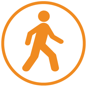 illustration of person walking